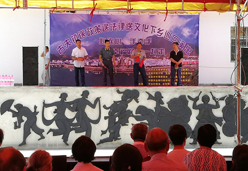 湖北興山“送政策 送法律 送文藝”下鄉活動助推鄉村振興
